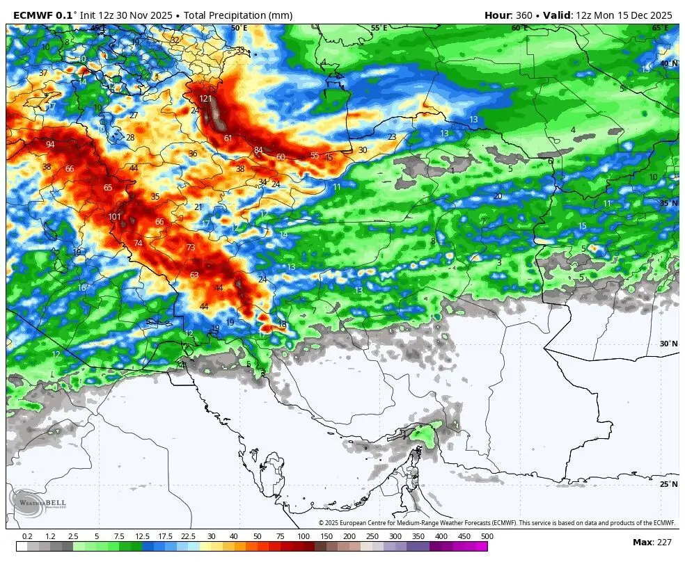 سونامی سرما در راه است؛ هشدار قرمز هواشناسی از چهارشنبه!