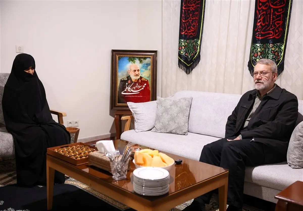 دیدار جنجالی لاریجانی با خانواده شهید سرلشکر کاظمی؛ آیا پایانی بر پرونده باز است؟