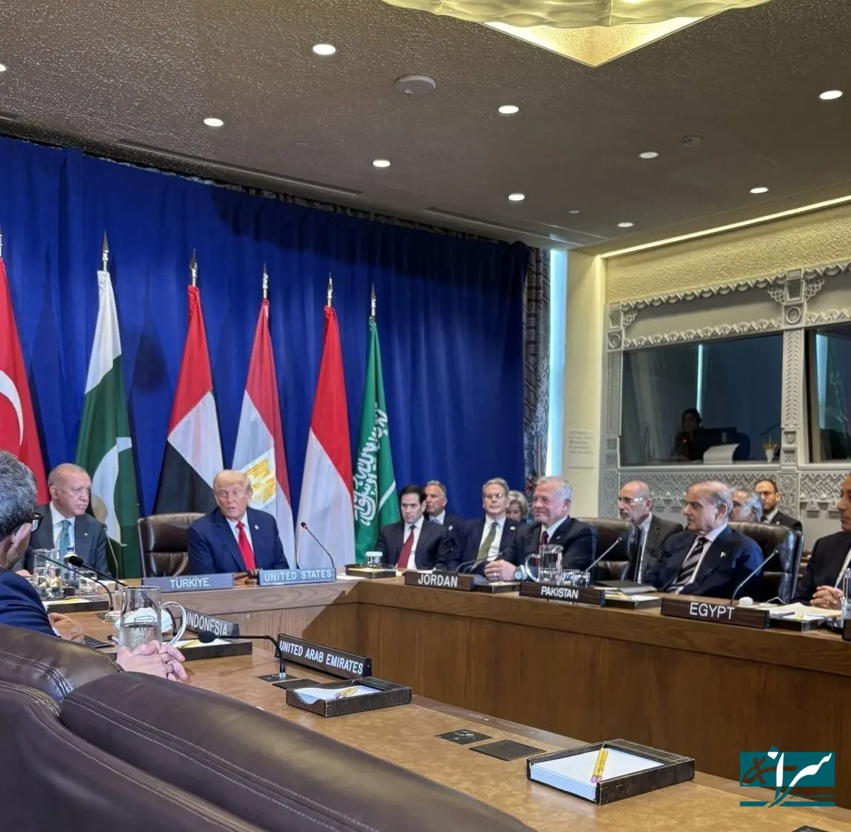 نشست ترامپ با سران چند کشور اسلامی