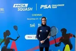 پیروزی کوبنده ملی‌پوش اسکواش ایران مقابل قهرمان هندی؛ رنکینگ جهانی تکان خورد!