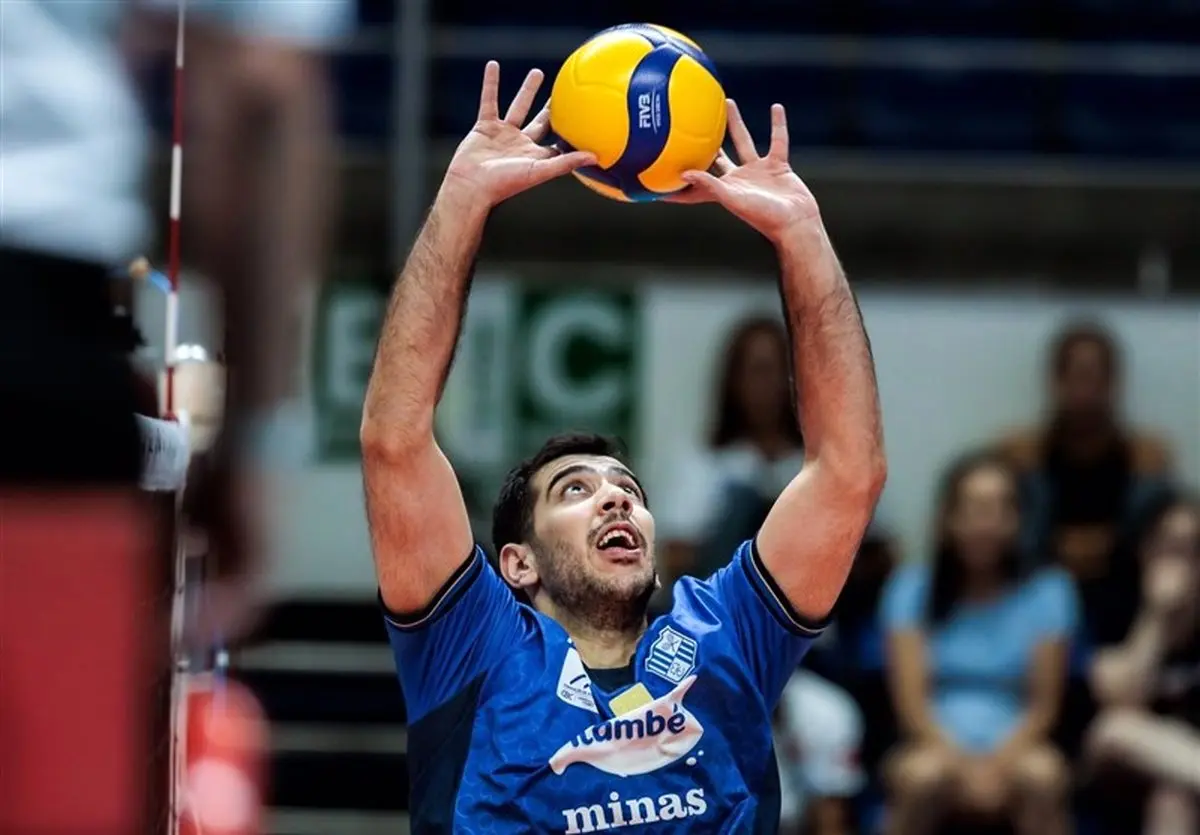شوک بزرگ در والیبال برزیل: پاسور ایرانی میناس کنار گذاشته شد!