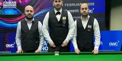 صعود شگفت‌انگیز اسنوکربازان ایران به حذفی جام‌جهانی: هر سه ملی‌پوش صدرنشین شدند!