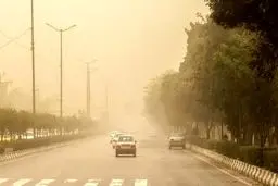 توده عظیم گردوخاک در مسیر ایران