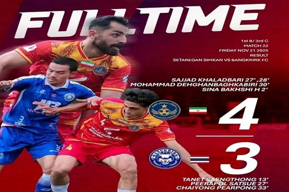 حیرت جهانی: سیمکان جهرم، تایلند را هم برد! قهرمانی که ایران را فتح کرد!