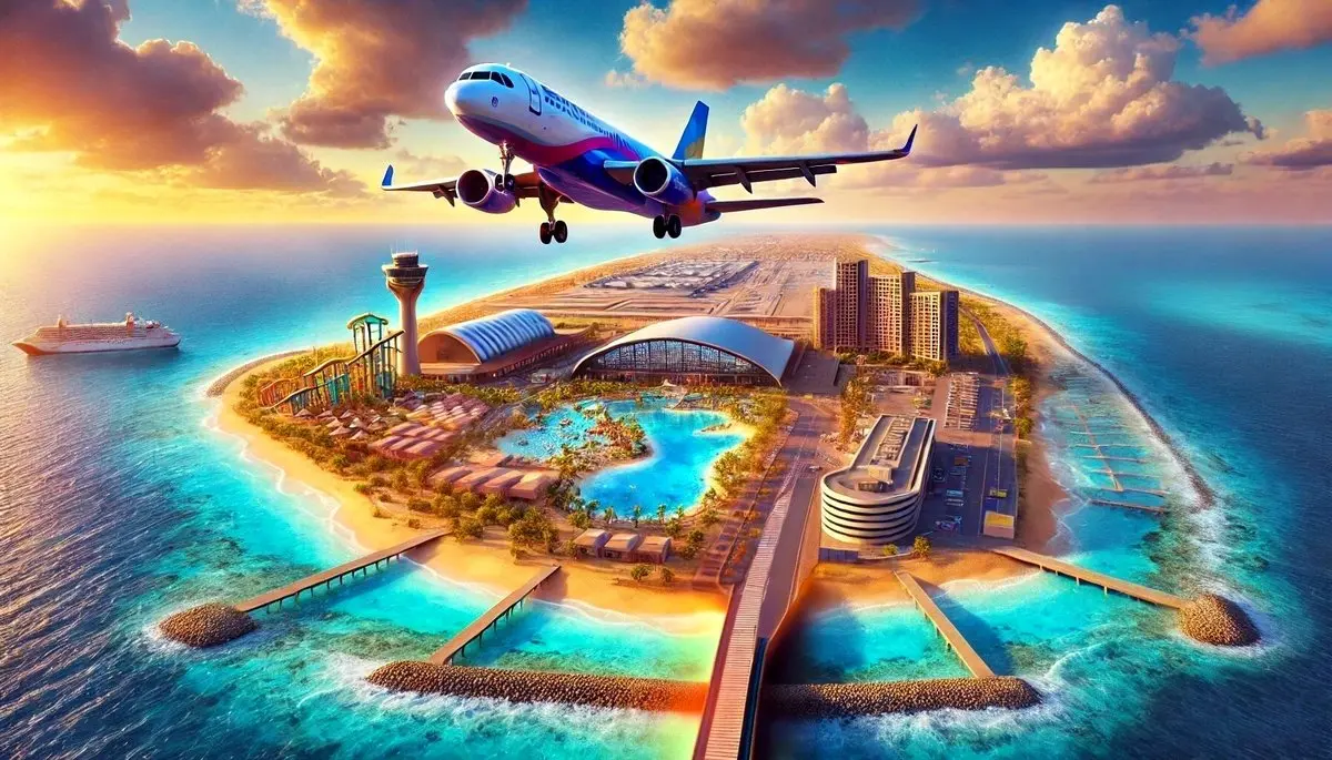 تکلیف مسافران کیش با بسته بودن آسمان ایران