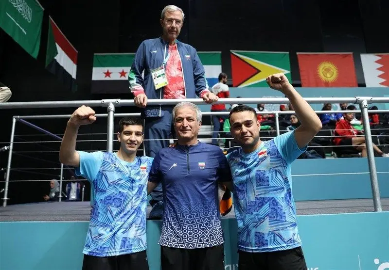 رسوایی در بازی‌های اسلامی: صعود شگفت‌انگیز تنیس روی میز مردان و بانوان به یک چهارم نهایی!