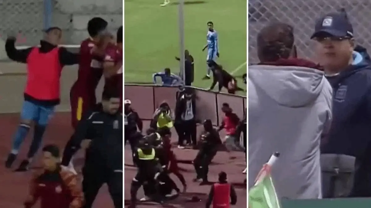 فوتبال در آتش: درگیری خونین با رکورد ۱۷ کارت قرمز!