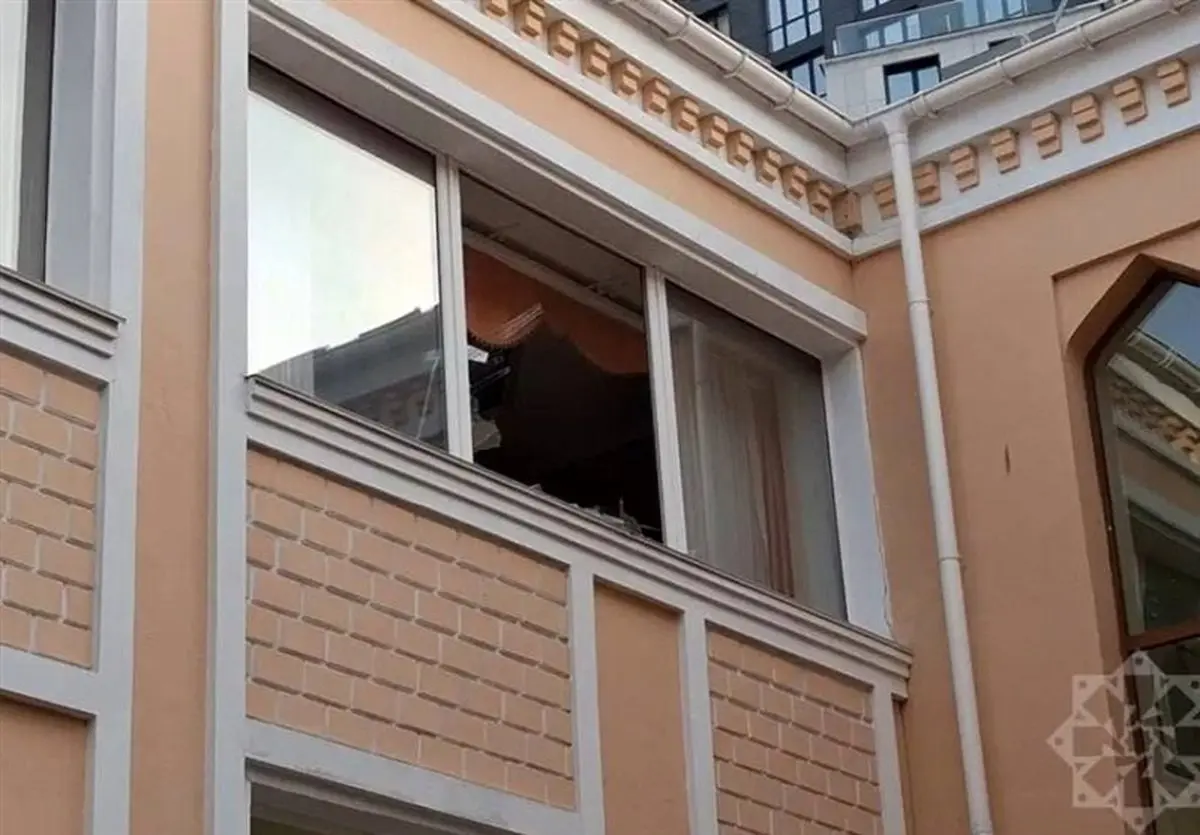 ضربت موشکی روسیه بر سفارت آذربایجان در اوکراین؛ باکو خشمگین شد!