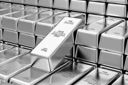 شدیدترین ریزش‌ قیمت نقره - ۱۶ فروردین