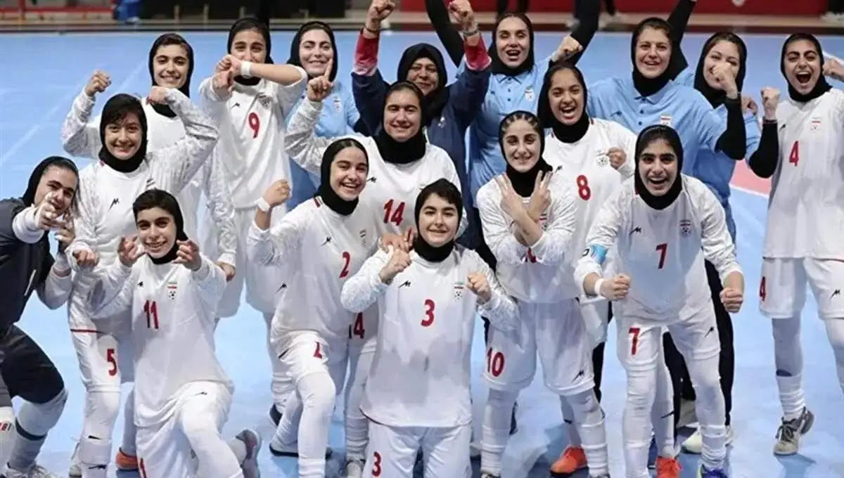 شوک در فوتسال آسیا! دختران ایرانی، اژدهای چین را در هم کوبیدند