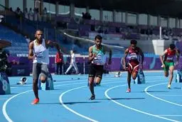 طوفان امیریان در دوومیدانی؛ طلای خیره‌کننده بر گردن قهرمان!