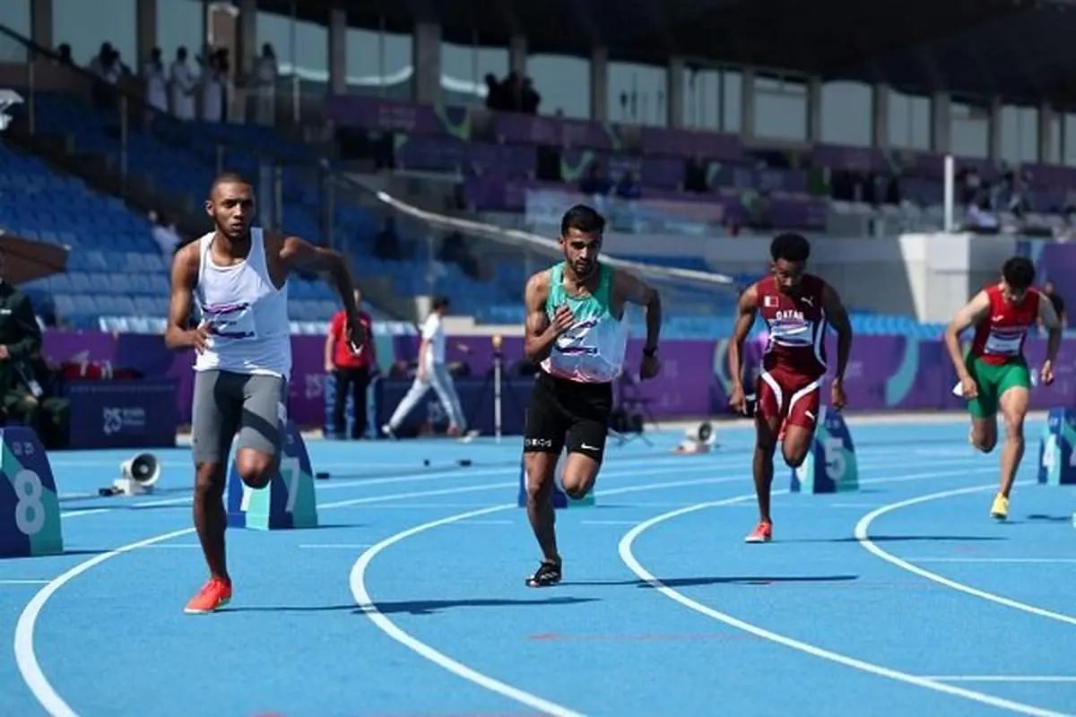 طوفان امیریان در دوومیدانی؛ طلای خیره‌کننده بر گردن قهرمان!