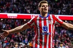 برد آسان اتلتیکو مقابل قعرنشین؛ سورلوث گلهای صعود را زد؟