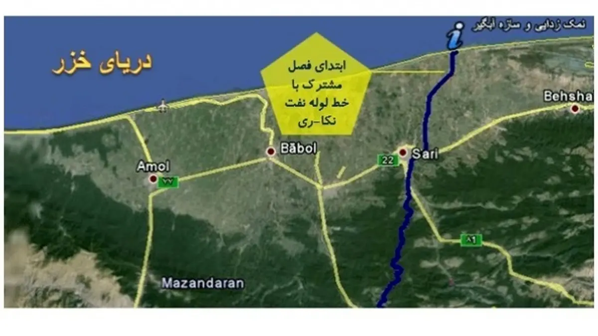 رونمایی از نقشه نهایی ابرپروژه انتقال آب خزر