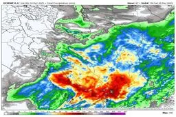 سیلاب در راه است! ۹ استان در دام طوفان و یخبندان گرفتار می‌شوند