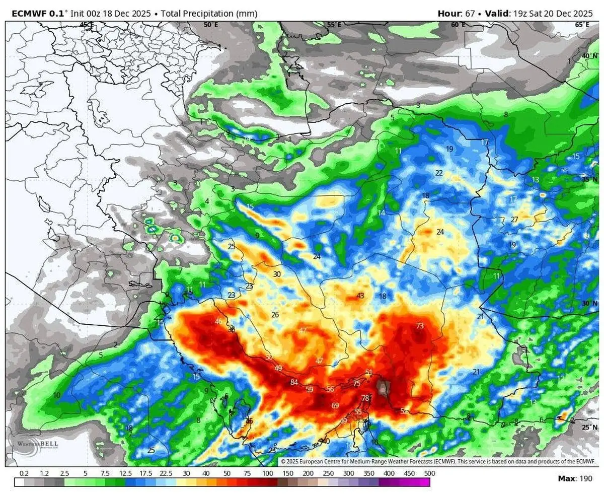 سیلاب در راه است! ۹ استان در دام طوفان و یخبندان گرفتار می‌شوند