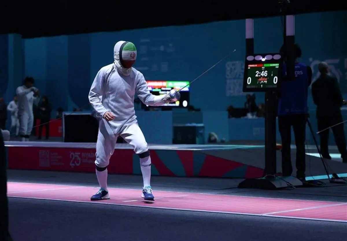 شمشیربازان ایرانی در بازی‌های اسلامی: رویارویی غیرمنتظره!