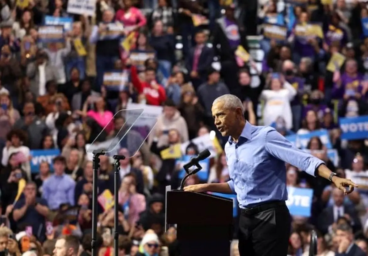 اوباما به دموکرات‌ها: ترامپ را با بی‌قانونی و بی‌تفاوتی زمین‌گیر کنید!