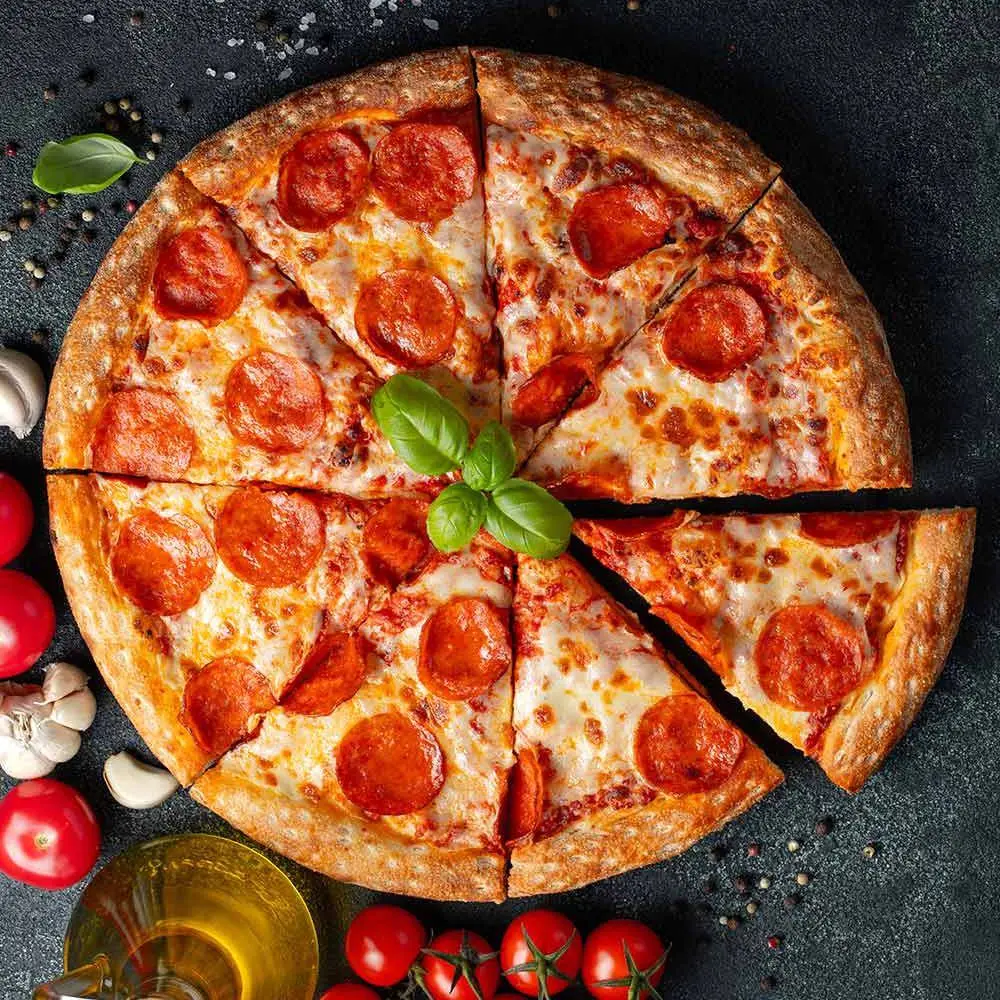 فاکتور ۶سال پیش یک پیتزا فروشی / قیمت یک پیتزا اندازه یک آدامس بود 