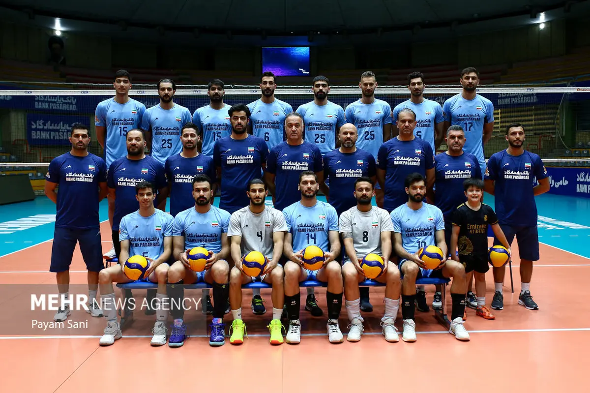 والیبال ایران در ریاض: نبردی نفس‌گیر برای تاج قهرمانی!