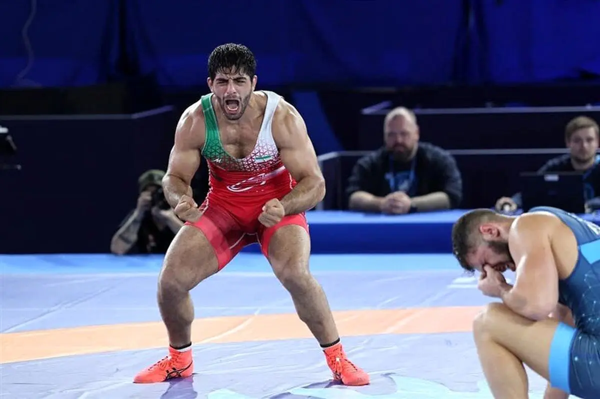 رقیب ام‌باپه از ایران؟ ساروی، کشتی‌گیر ایرانی، جهان را انگشت به دهان گذاشت!