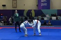 رسوایی در جوجیتسو: یاسمین نظری مدال برنز را از چنگ حریفان ربود!