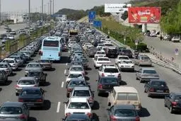  آخرین وضعیت ترافیکی در محورهای پر تردد کشور 