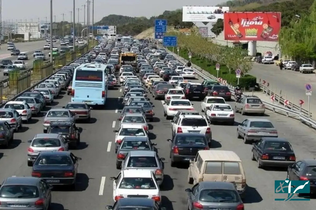  آخرین وضعیت ترافیکی در محورهای پر تردد کشور 