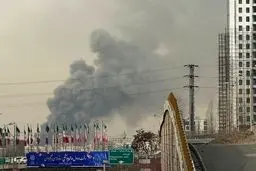 فوری / حجم آتش‌سوزی بازارچه جنت بسیار گسترده است 