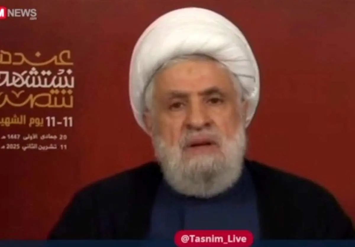 نعیم قاسم: خامنه‌ای، مدافع بی‌چون و چرای مظلومان و رزمندگان!