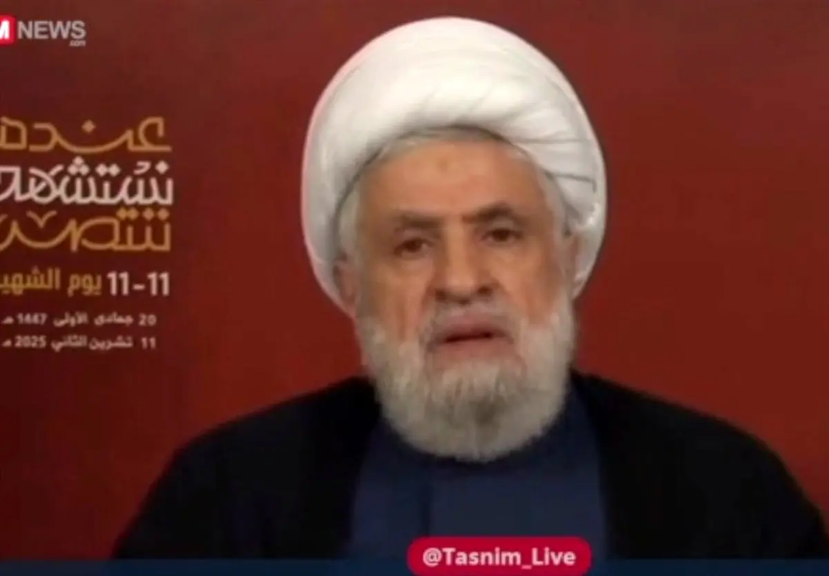 نعیم قاسم: خامنه‌ای، مدافع بی‌چون و چرای مظلومان و رزمندگان!