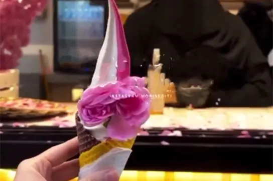 بستنی عجیبی که ترند شد! 