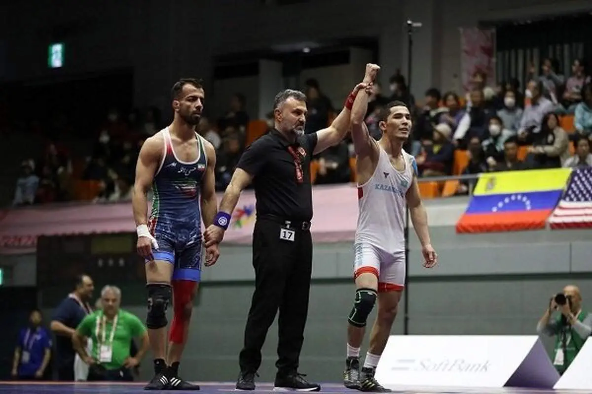 کاپیتان رستم‌آبادی سکوت مدال‌ها را شکست: نایب قهرمانی در مسابقات جهانی کشتی آزاد!