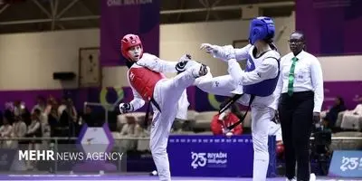 صادقیان، قهرمان المپیک را در هم کوبید و به فینال رسید!