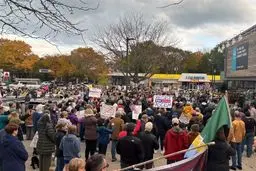 خروش علیه ترامپ: مریلند و ایلینوی صحنه اعتراضات ضد مهاجرتی شد