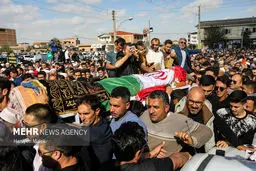 پیکر صابر کاظمی در آق قلا تشییع شد؛ جزئیات باورنکردنی در راه است!