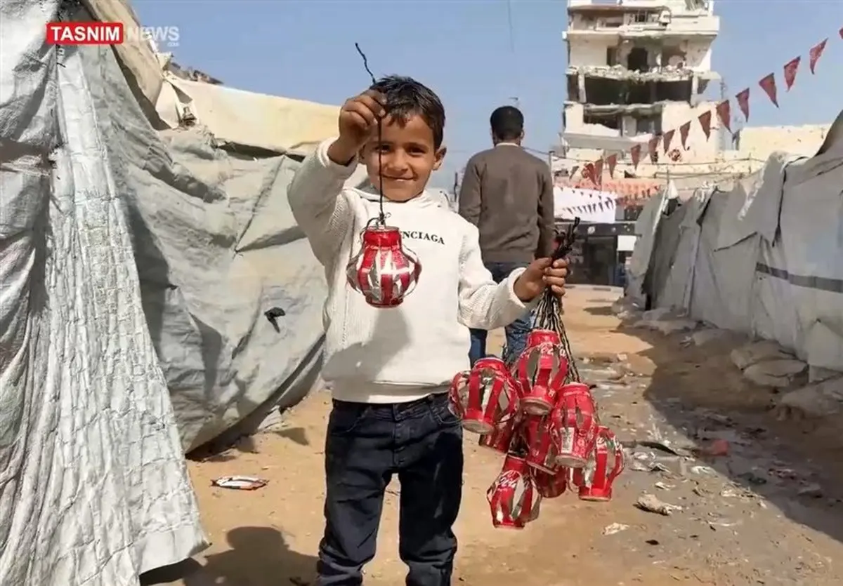 رمضان خونین در غزه: آذین‌بندی چادرها، جشن یا سوگواری برای از دست‌رفتگان؟