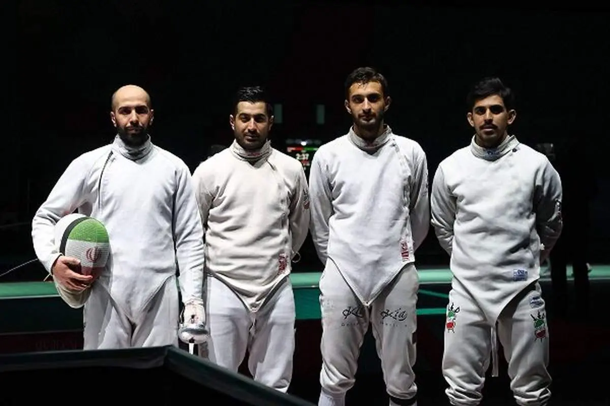 شمشیربازان ایران شگفتی‌ساز شدند؛ صعود تاریخی به یک چهارم نهایی!