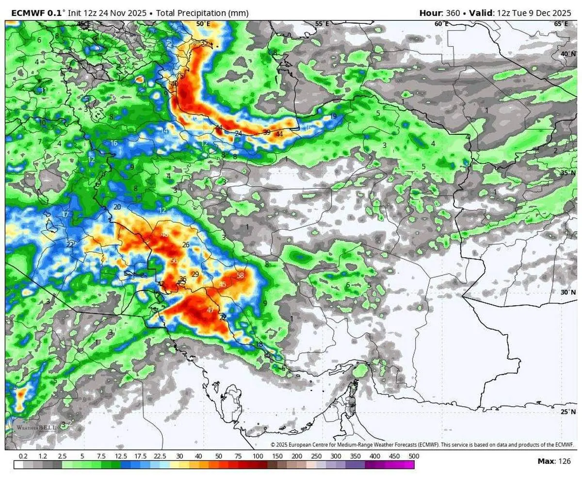 بمب باران ۴ استان از چهارشنبه! هشدار آلودگی هوا در راه است