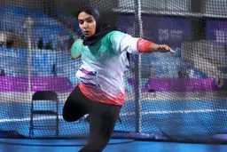 دختر پرتابگر دیسک ایران در آستانه سکو؛ این ششم شدن یعنی چه؟