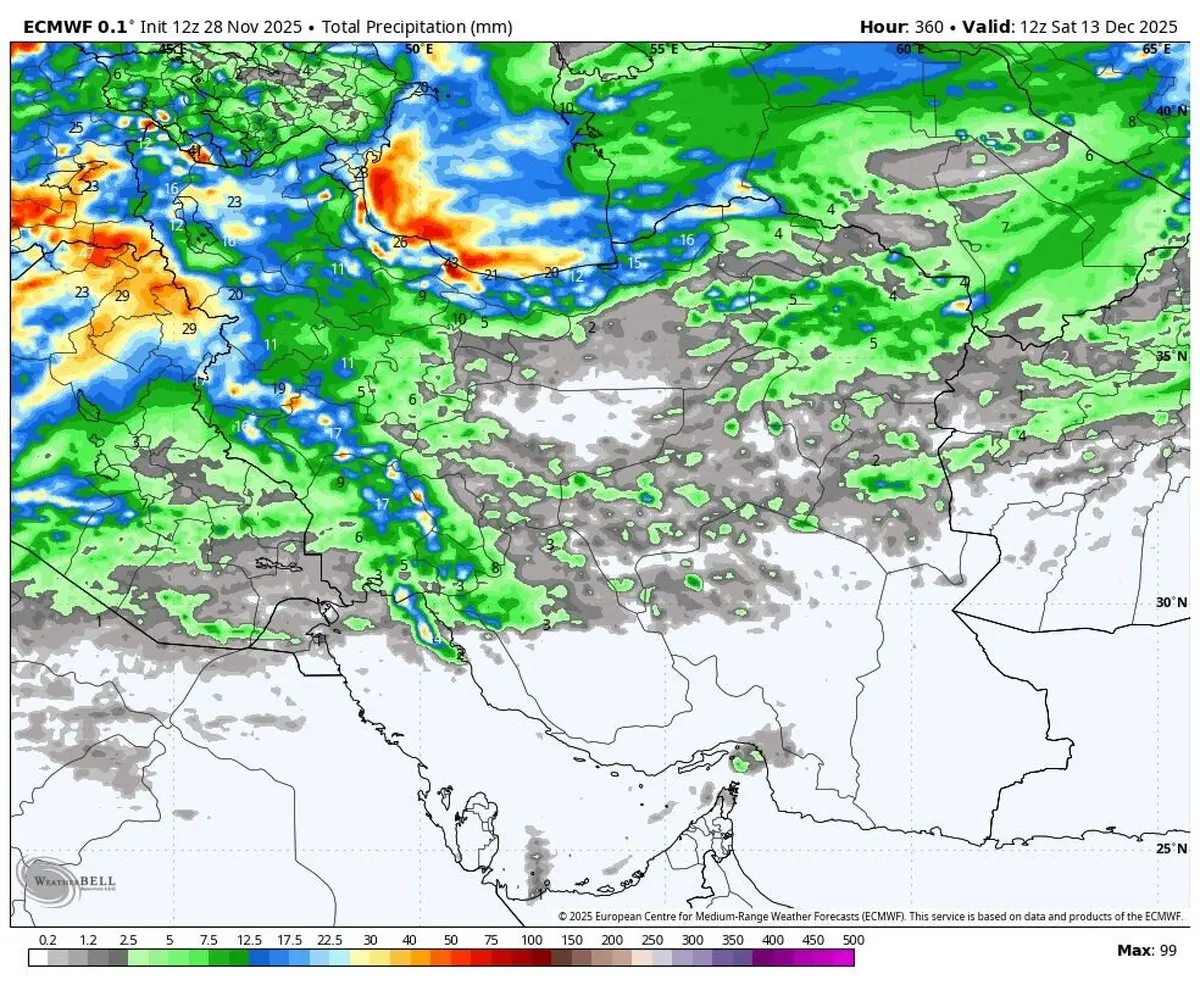 بحران هوای تهران: برف و باران جدید یا آلودگی مرگبار؟ 