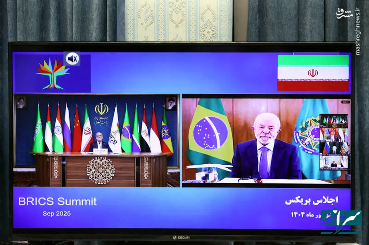 عکس نشست فوق‌العاده سران بریکس