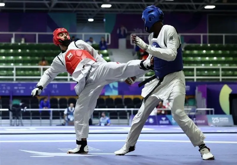 پایان رؤیای تکواندوی ایران در بازی‌های اسلامی؟ اصغری نیمه‌نهایی شد، احمدی حذف شد!