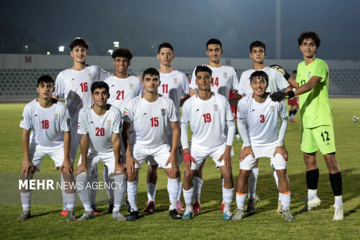 رسوایی تیم نوجوانان ایران: تساوی تلخ مقابل لبنان!