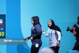 زنگ خطر برای وزنه برداری بانوان؛ صفاوردی ناکام در کسب مدال!