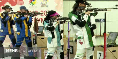 فاجعه در المپیک: تیراندازان ایران در ۱۰ متر میکس تپانچه حذف شدند!