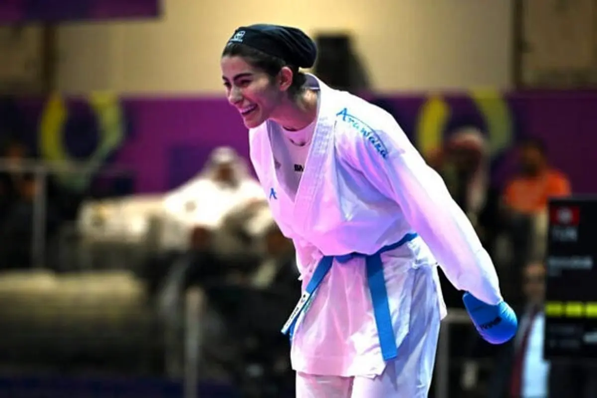 آتوسای کاراته ایران در جهان غوغا کرد: گلشاد نژاد، پادشاه سکوی قهرمانی جهان شد!