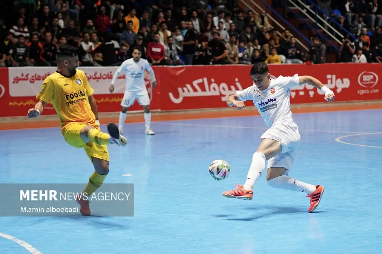 گیتی پسند و فولاد زرند؛ جدال آتشین در صدر لیگ فوتسال؛ چه کسی جام را خواهد ربود؟