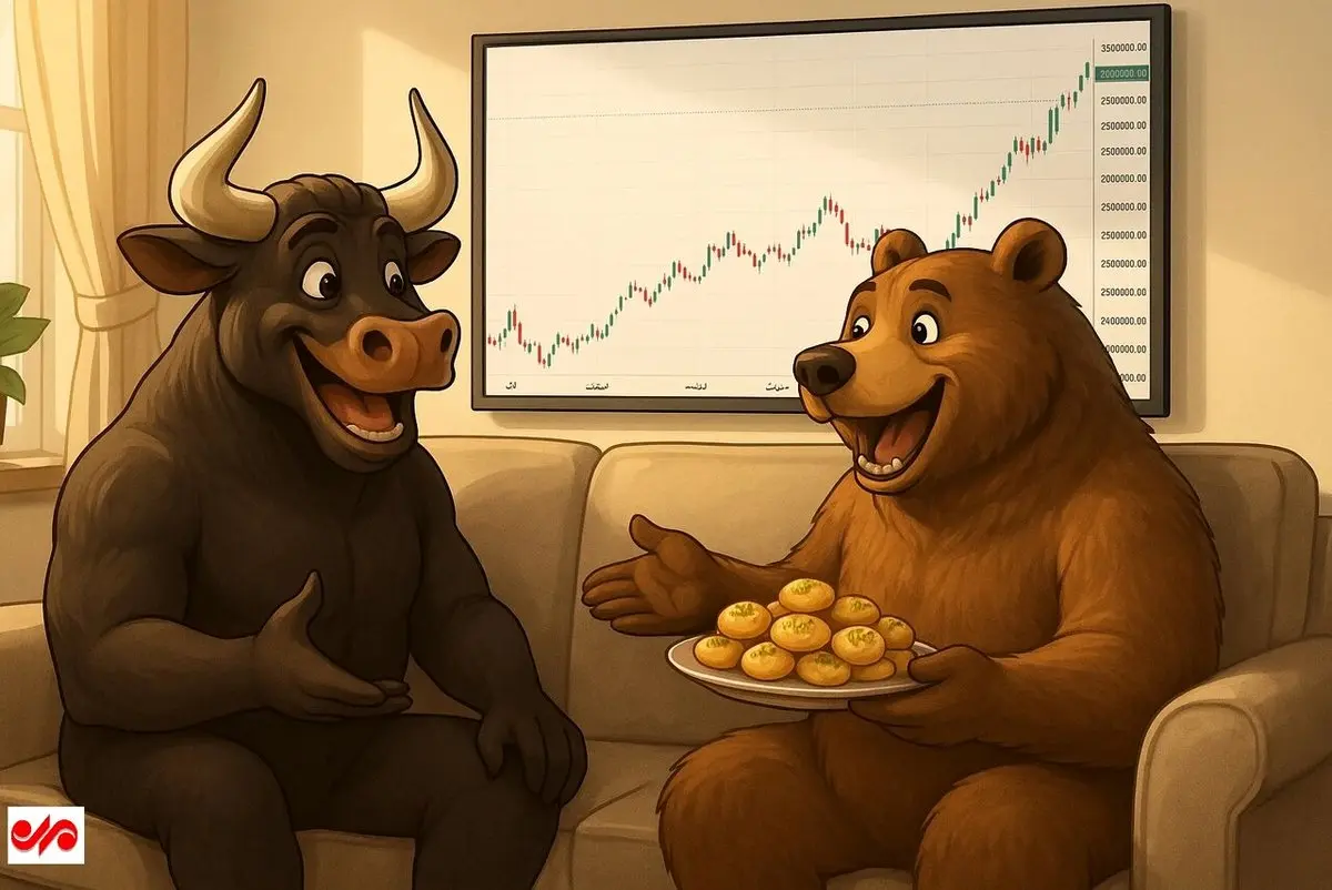 بورس تهران در تسخیر طلا؛ غول‌های پاییزی سهامداران را به وجد آوردند