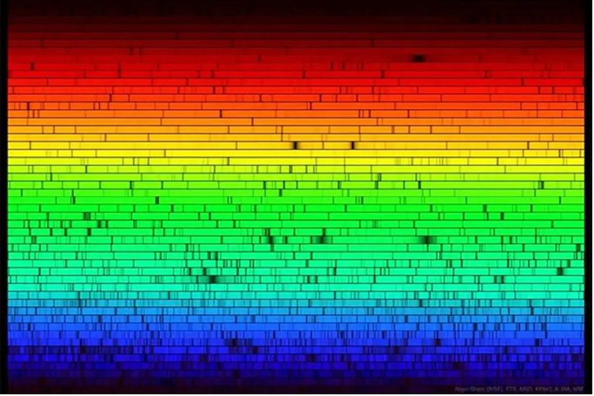 عکس جذاب ناسا از رنگ‌های گمشده خورشید